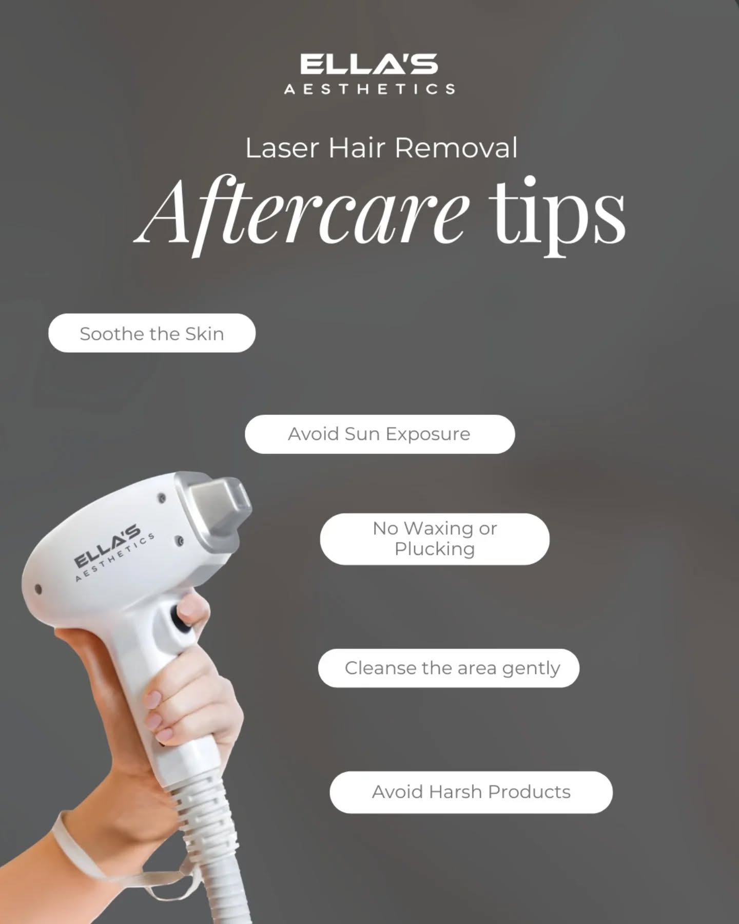 Book your appointment now and get free consultation!

#ellasaesthetics#skincear#lasertreatments #hairfreecarefree #hairreduction