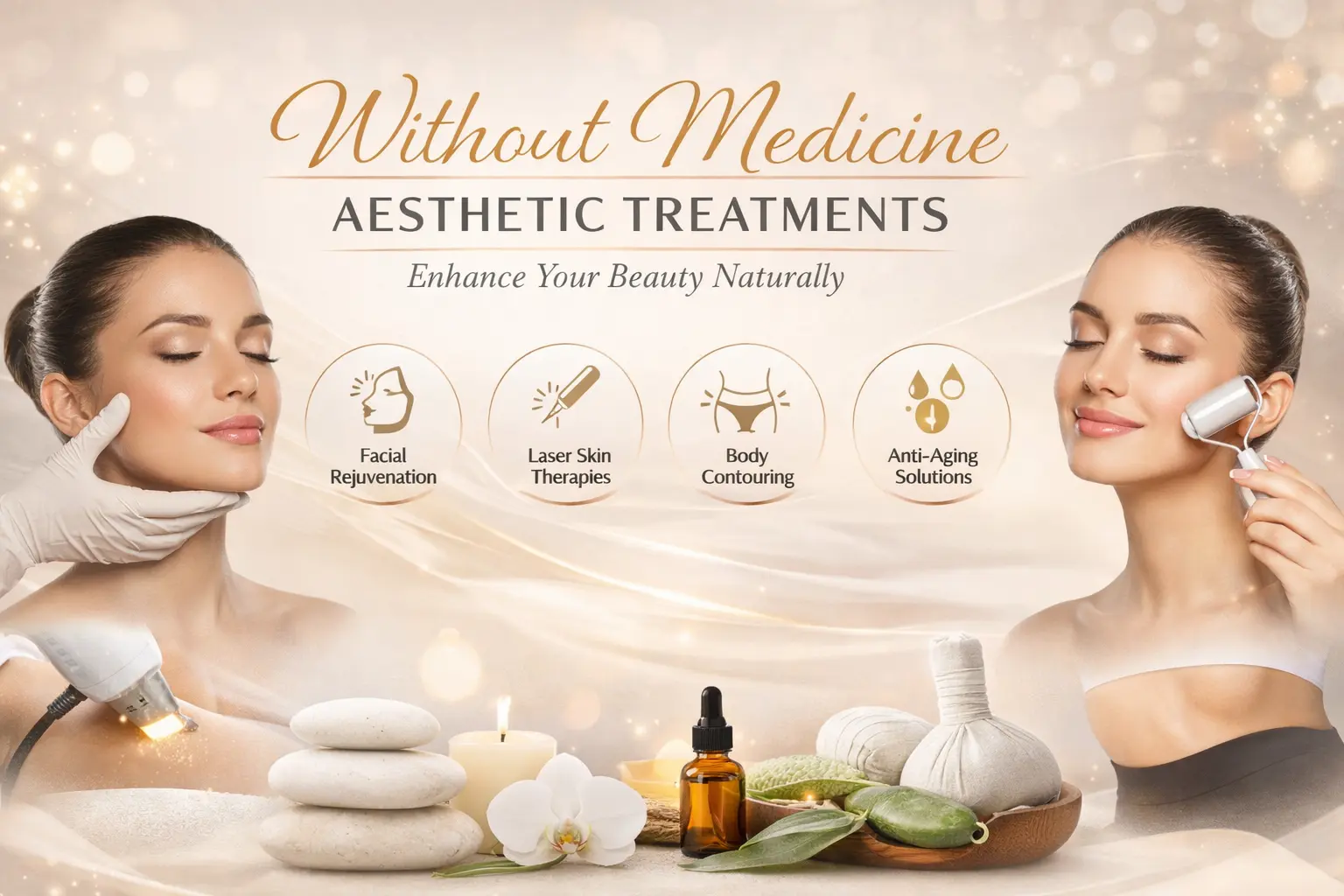 Aesthetics Treatment without Medicine