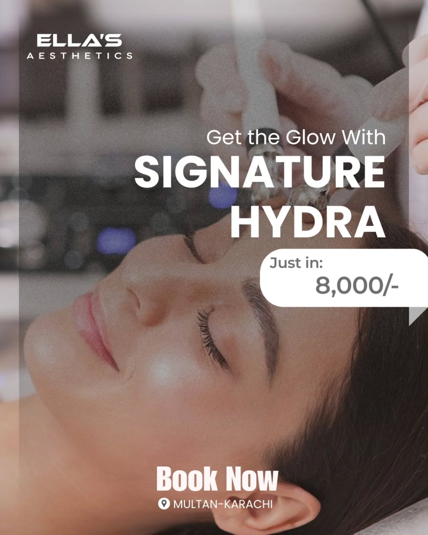 Glow, hydrate, and refresh your skin with our Signature Hydra Facial.

Book your Appointment Now and Get Free Consultation!

.
.
.
.

#ellasaesthetics #hydrafacial #skinglow #healthyskin #glowingskintreatment
